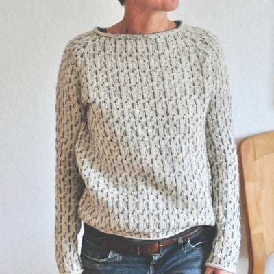 Chic boatneck sweater