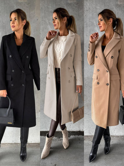 Lapel coat - Warmth with a stylish twist.